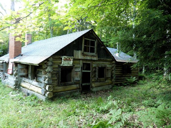 (Rarely used) Front door to Cabin.