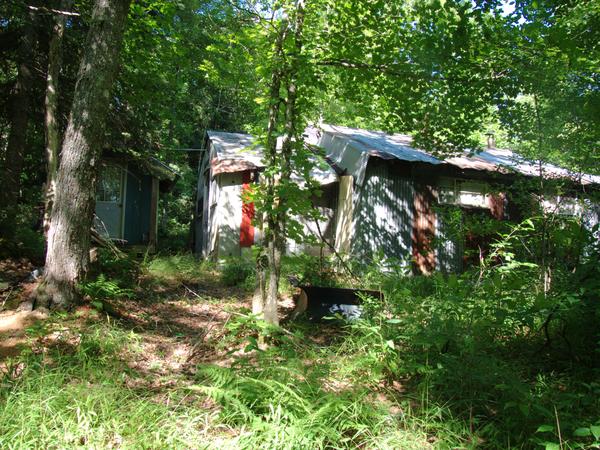 Cabin at Camp Delton.