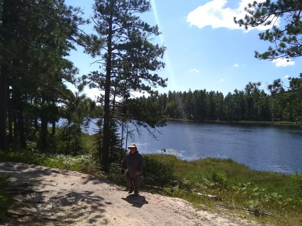 Jon at Barfield lakes.