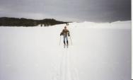 Me on a frozen lake