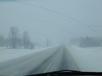 Driving on I-75 near Gaylord.