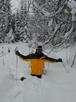 Matt in the snow.