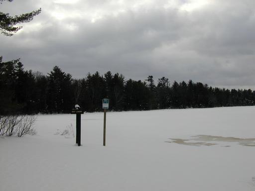 Boat launch at Lake Nawakwa.