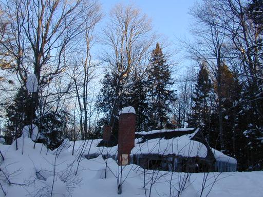 Scenery around the cabin.