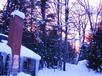 Sunset at the cabin.