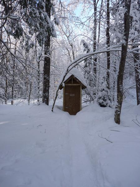 The outhouse (2). Again, leave your camera sitting around and ....