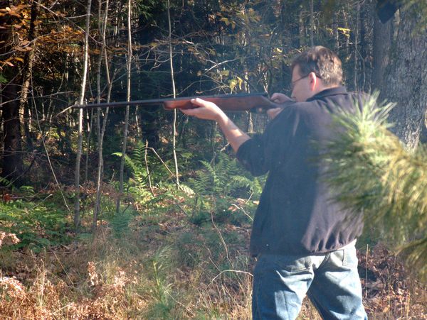 Me shooting a .410.