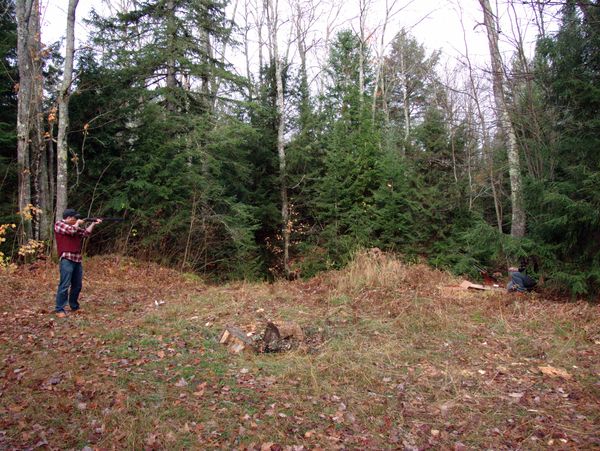 Doug shooting skeet.