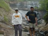 Me and Amelia at the falls.