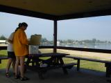 Lunch in town by the bay.