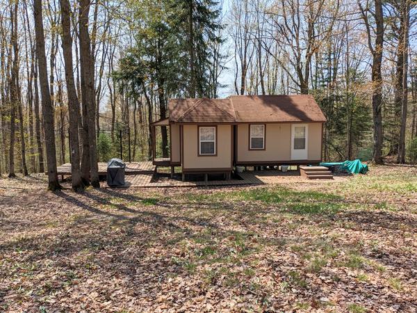 An unnamed camp off of Old Seney.